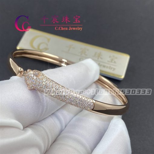 Cartier Panthère De Cartier Bracelet Rose Gold Diamonds N6717917