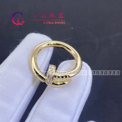 Cartie Juste Un Clou Ring Yellow Gold B4216900