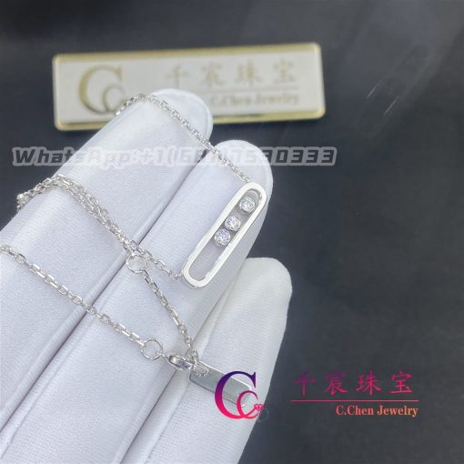 Messika Move Yellow Gold For Her Diamond Necklace 03997 Wg (4)