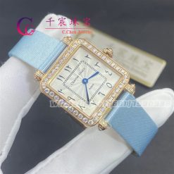 Charles Oudin Pansy Retro 24mm Rose Watch Arabic Style