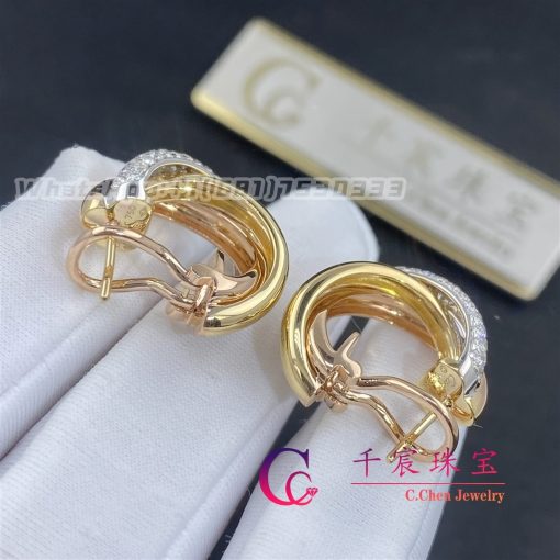 Cartier Trinity Earrings Diamonds B8031900 (2)