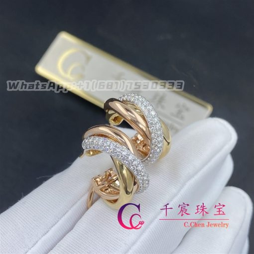 Cartier Trinity Earrings Diamonds B8031900 (3)