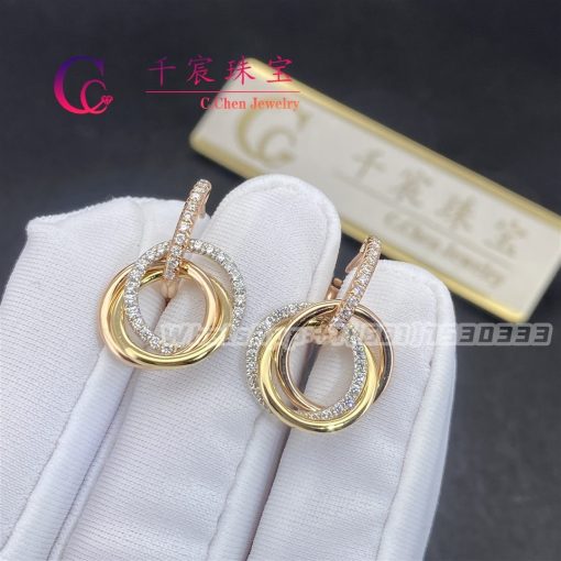 Cartier Trinity Earrings B8301259 (6)