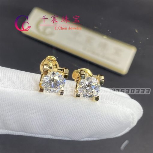 Cartie C De Cartier Earrings 1CT Diamond N8047100