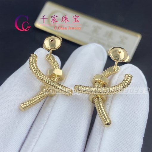 Cartie Écrou De Cartier Earring B8301432 and B8301436