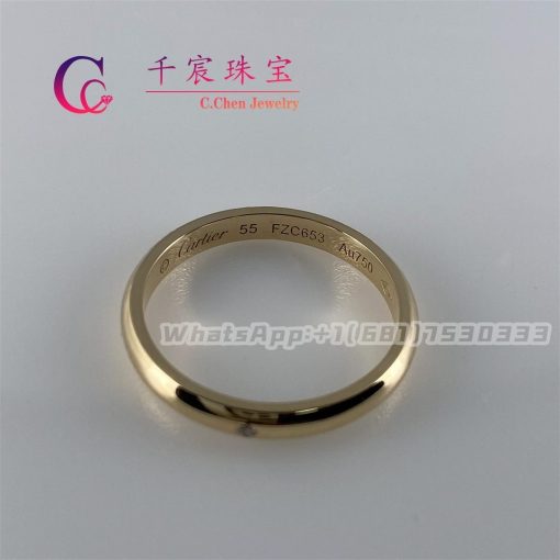 Cartier 1895 Wedding Band Ring B4057600 (4)