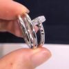 Cartier Juste Un Clou Ring White Gold B4211000