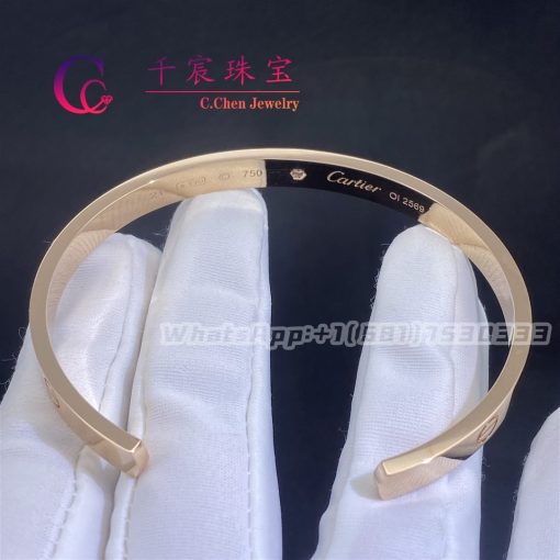 Cartier Love Bracelet 1 Diamond Rose Gold