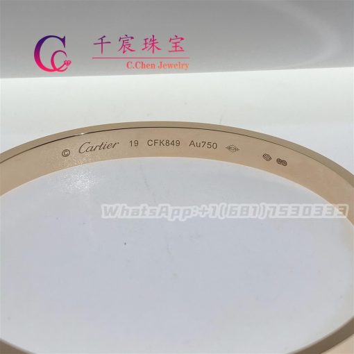 Cartier Love Bracelet Rose Gold B6035617 (4)