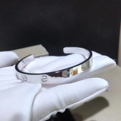 Cartier Love Bracelet 1 Diamond White Gold B6029917