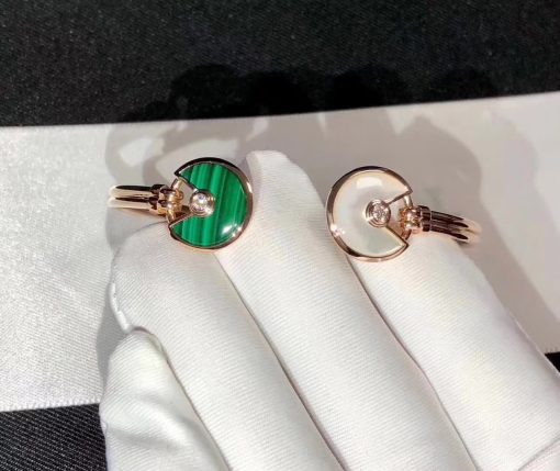 Cartier Amulette de Cartier Bracelet Malachite and mother-of-pearl