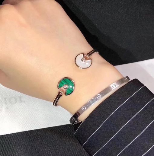 Cartier Amulette de Cartier Bracelet Malachite and mother-of-pearl