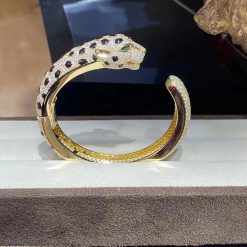 Cartier Panthère De Cartier Bracelet Yellow Gold And Pave Diamonds H6013117