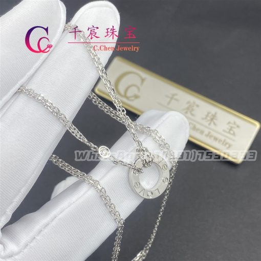 Cartier Love Necklace 2 Diamonds B7219400