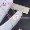 Cartier Heart Necklace Rose Gold