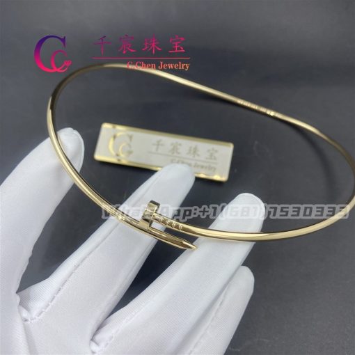 Cartier Juste Un Clou Collar Necklace Small Model Yellow Gold B7224799