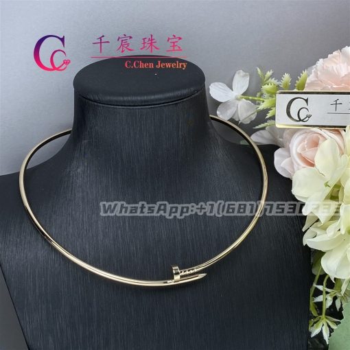 Cartier Juste Un Clou Collar Necklace Small Model Yellow Gold B7224799