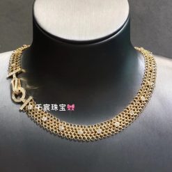 Cartier Agrafe Résille Necklace N7424294