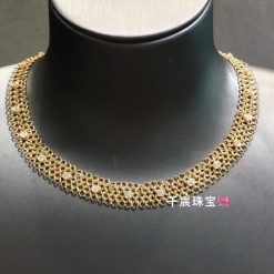 Cartier Agrafe Résille Necklace N7424294