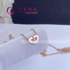 Cartier Heart Necklace Diamonds B3040400