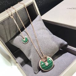 Cartier Amulette De Cartier Necklace Medium Model Malachite N7424148