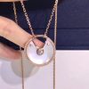 Cartier Amulette De Cartier Necklace Medium Model White mother of pearl N3299008