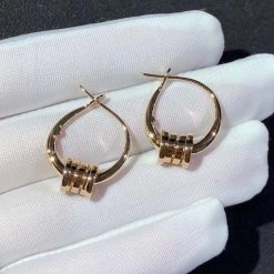 Bulgari B.Zero1 Rose Gold Hoop Earrings 128719