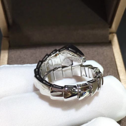 Bulgari Serpenti Viper One-Coil Ring On The Head 345218