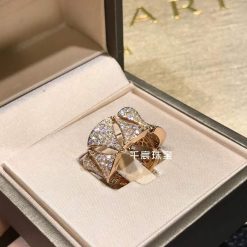 Bulgari Divas’ Dream Ring Rose Gold Diamonds AN856926