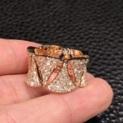 Bulgari Divas’ Dream Ring Rose Gold Diamonds AN856926