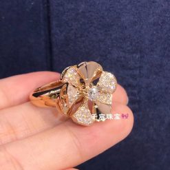 Bulgari Divas’ Dream Ring Rose Gold Diamonds AN857078