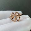 Bulgari Fiorever Ring Rose Gold And Diamonds 355304