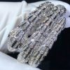 Bulgari Serpenti Bracelet White Gold And Full Pave Diamond Bangle