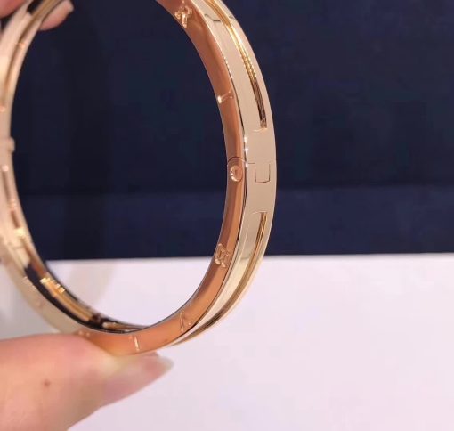 Bulgari B.zero1 bangle bracelet rose gold 351375