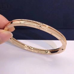 Bulgari B.zero1 bangle bracelet rose gold 351375