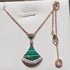 Bulgari Divas’ Dream Set With Malachite And Pavé Diamonds 351143