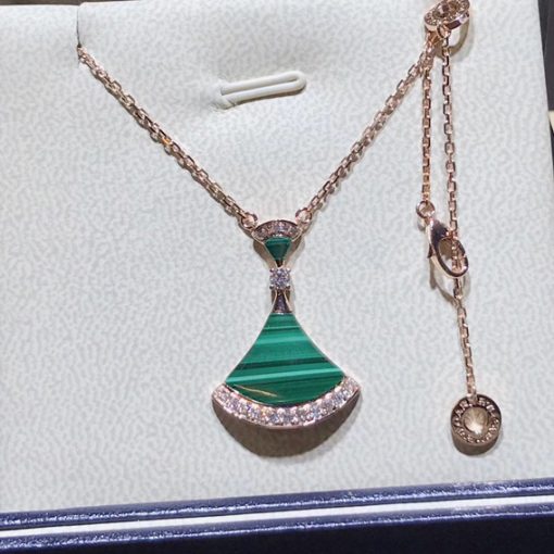 Bulgari Divas’ Dream Set With Malachite And Pavé Diamonds 351143