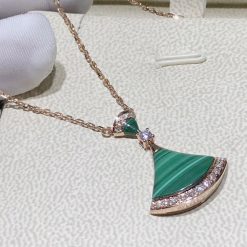 Bulgari Divas’ Dream Set With Malachite And Pavé Diamonds 351143