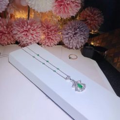 Bulgari Divas’ Dream Necklace Set Emeralds and Diamonds 356955