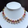 Bulgari Divas’ Dream Necklace Rose Gold with Gemstones 348355