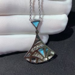 Bulgari Divas’ Dream Necklace with Turquoise and Diamonds 350738 CL857130