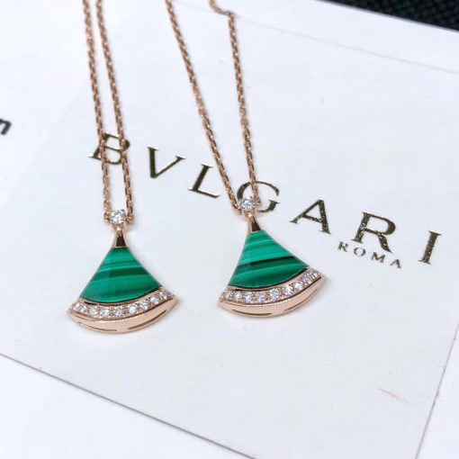 Bulgari Divas’ Dream Necklace set with a malachite 361252