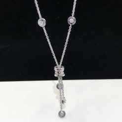 Bulgari B.zero1 white gold necklace 341469 CL853896