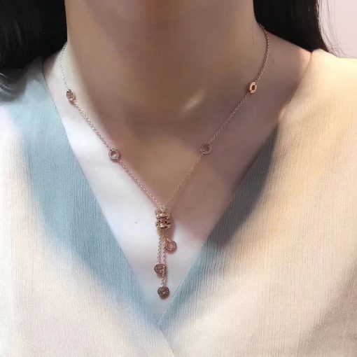 Bulgari B Zero1 Rose Gold Necklace (3)