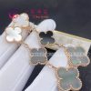 Van Cleef & Arpels Magic Alhambra Earrings 3 Motifs Rose Gold Earrings