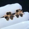 Van Cleef & Arpels Frivole Earrings Small Model Rose Gold And Diamond