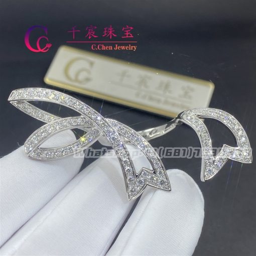 Van Cleef & Arpels Contes D’Hiver Between the Finger ring white gold Diamond VCARP3J600