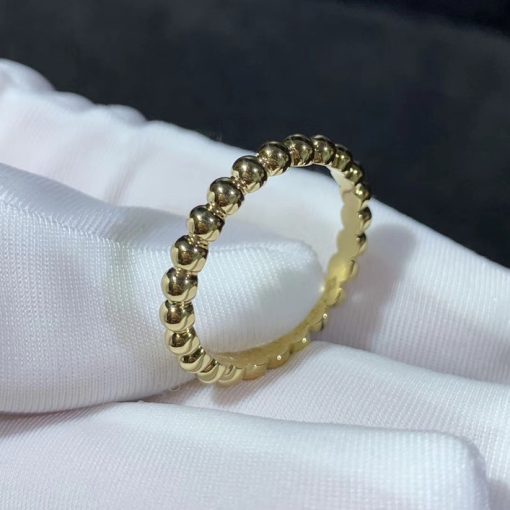 Van Cleef & Arpels Perlée Pearls Of Gold Ring Yellow Gold Medium Model Ring VCARO3Y500