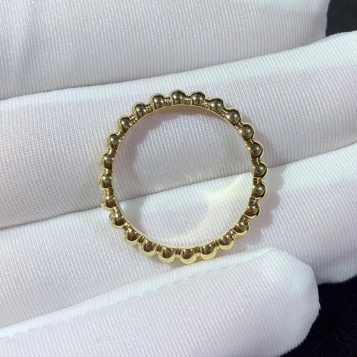 Van Cleef & Arpels Perlée Pearls Of Gold Ring Yellow Gold Medium Model Ring VCARO3Y500