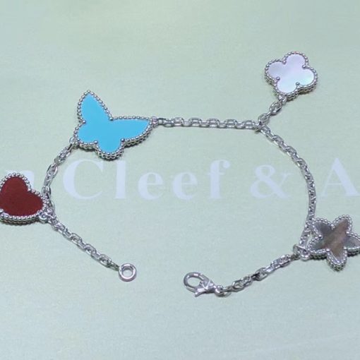 Van Cleef & Arpels Lucky Alhambra Bracelet 4 Motifs VCARD87600